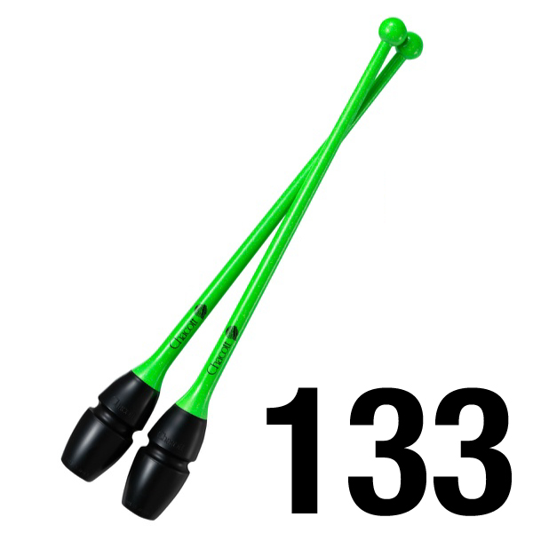 Булавы каучук юниоры CHACOTT 301505 0005-98 Hi-Grip (FIG, 133, Yellow Green, 41 см)